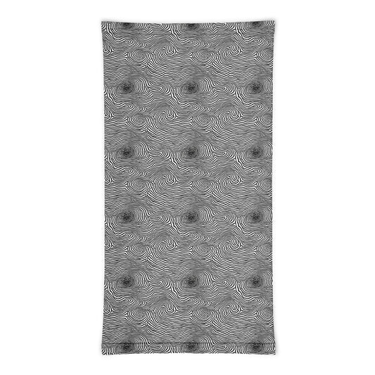 Neck Gaiter - Black And White Rhapsody