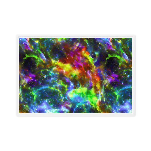 Framed Canvas - Neer Nebula