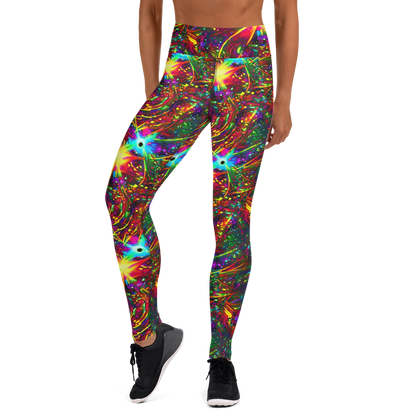 Yoga Leggings - Stellar Burst