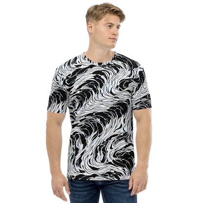 Men's Crew Neck T-Shirt - Eclipse Flow