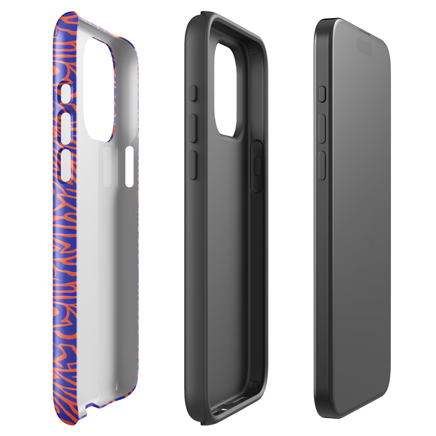 Tough Case for iPhone® - Sapphire Swirl