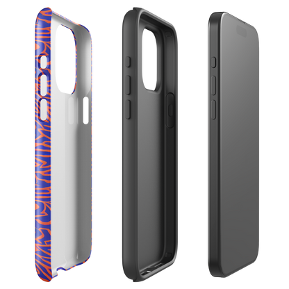 Tough Case for iPhone® - Sapphire Swirl