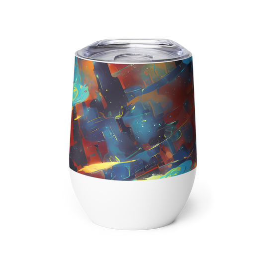 Wine Tumbler - Journey Through Infinity