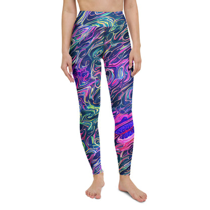 Yoga Leggings - Optic Tempest