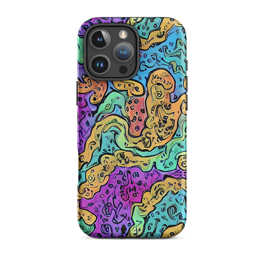 Tough Case for iPhone® - Intergalactic Graffiti