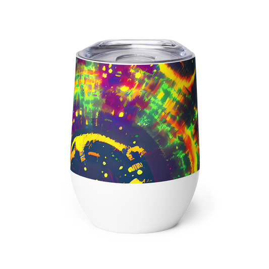 Wine Tumbler - Hypercolor Oasis