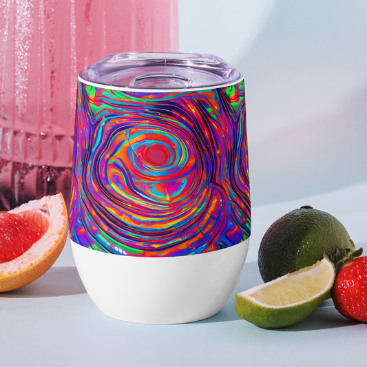 Wine Tumbler - Quantum Spiral