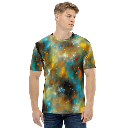 Men's Crew Neck T-Shirt - Abstract Tapestries