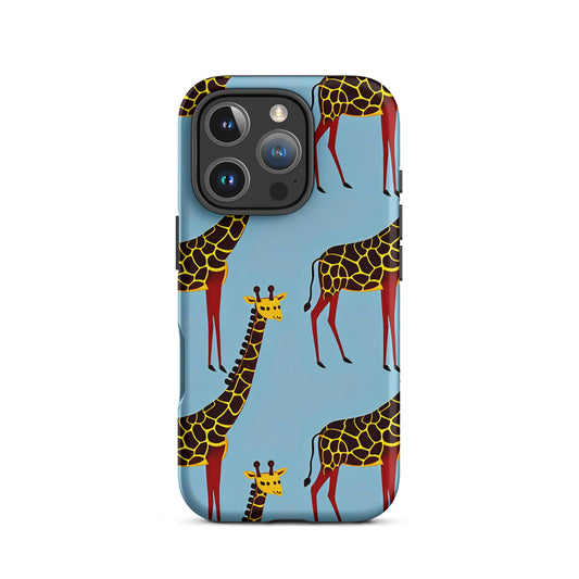 Tough Case for iPhone® - Giraffe Groove