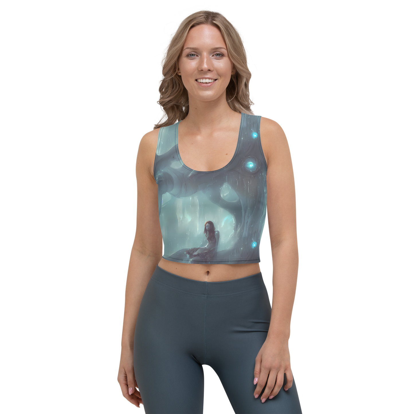 Crop Top - Liquid Serenity