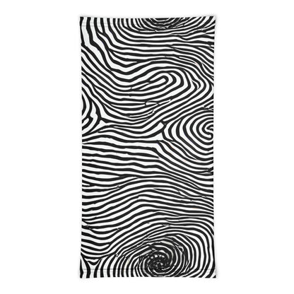 Neck Gaiter - Black And White Rhapsody