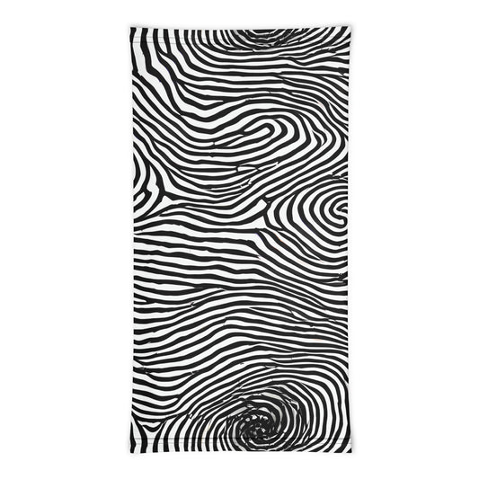 Neck Gaiter - Black And White Rhapsody