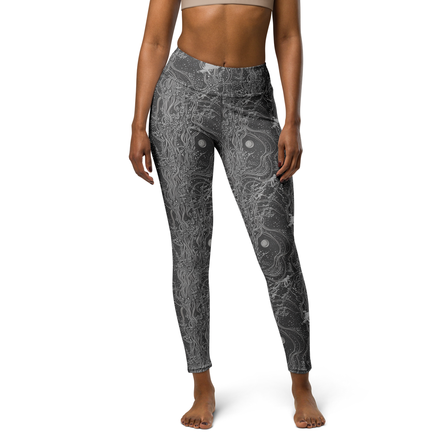 Yoga Leggings - Nebula Wanderers