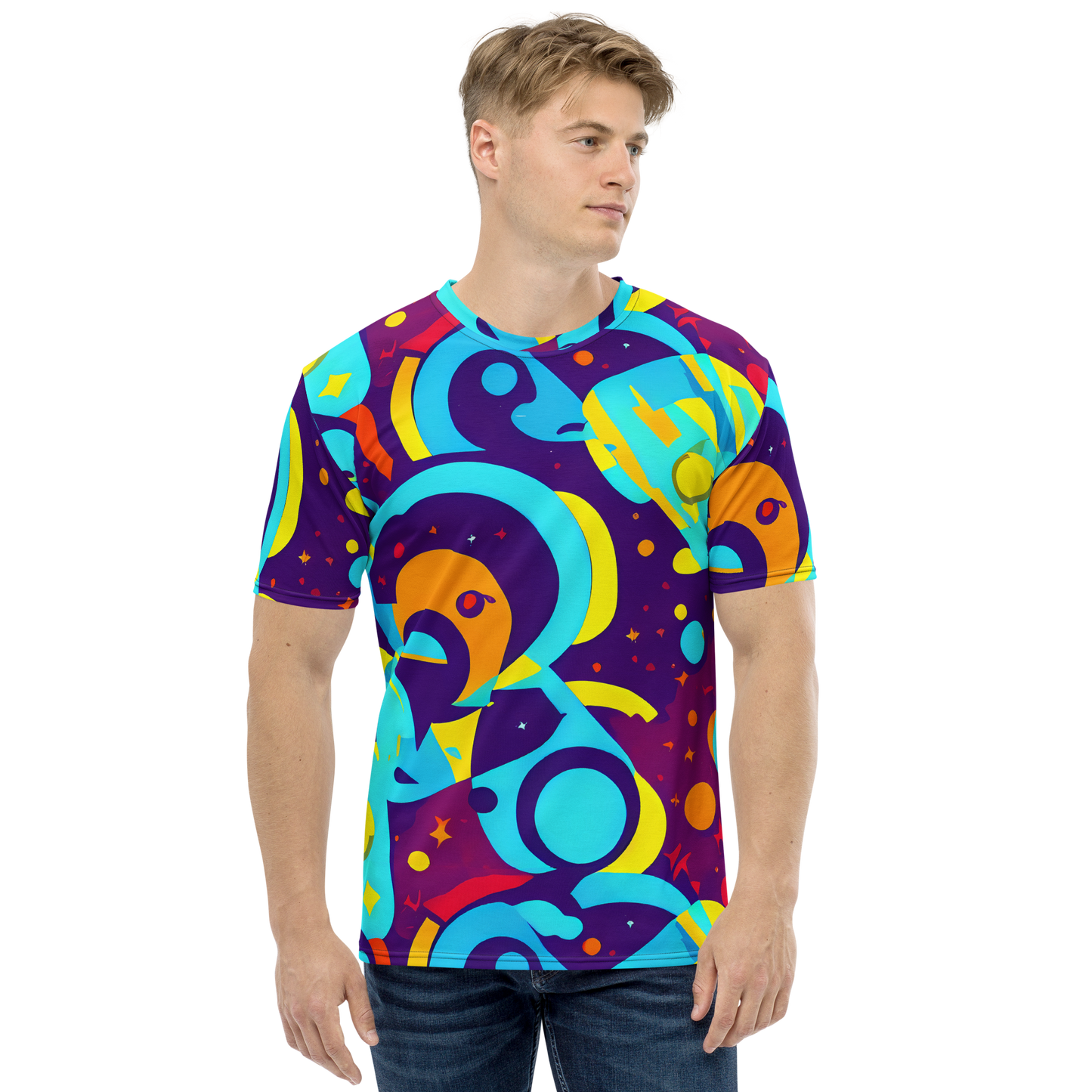 Men's Crew Neck T-Shirt - Gerace Geometry