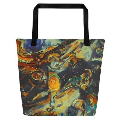 Large Tote Bag w/ Pocket - Menzel's Maelstrom