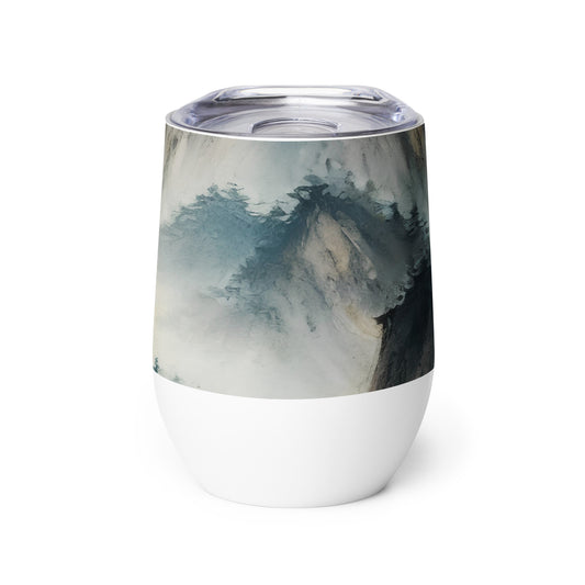 Wine Tumbler - Misty Peaks