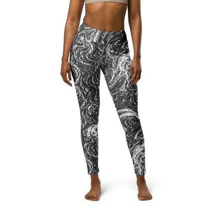 Yoga Leggings - Nebulous Night