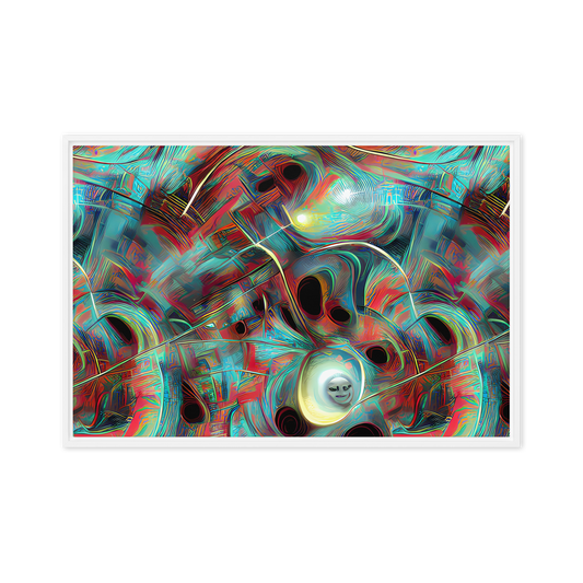 Framed Canvas - Dreamwave