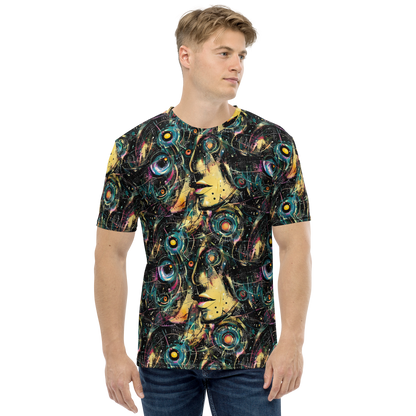 Men's Crew Neck T-Shirt - Celestial Echoes