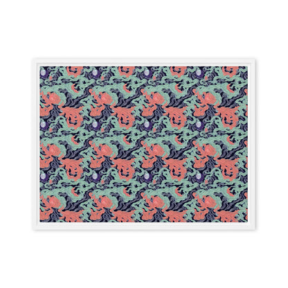 Framed Canvas (in) - Cosmic Coral