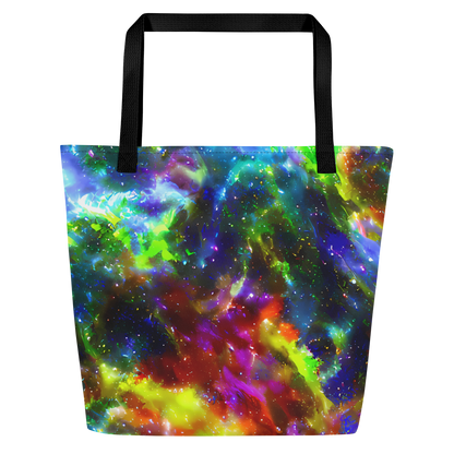 Large Tote Bag w/ Pocket - Neer Nebula
