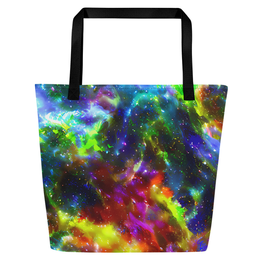 Large Tote Bag w/ Pocket - Neer Nebula