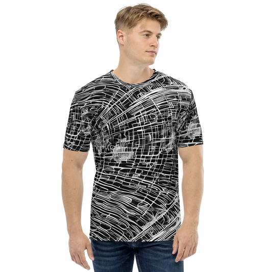 Men's Crew Neck T-Shirt - List's Labyrinth