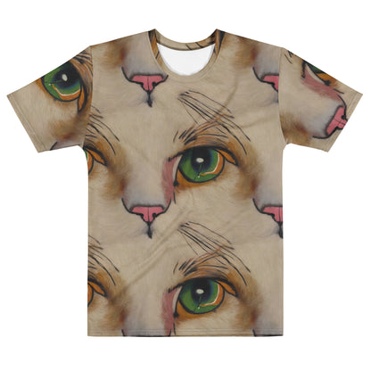 Men's Crew Neck T-Shirt - Emerald Gaze