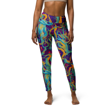 Yoga Leggings - Etherial Entwine