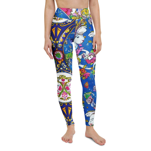 Yoga Leggings - Galactic Masquerade