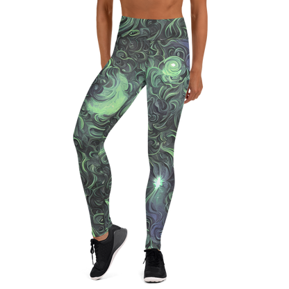 Yoga Leggings - Savrasov Swirls