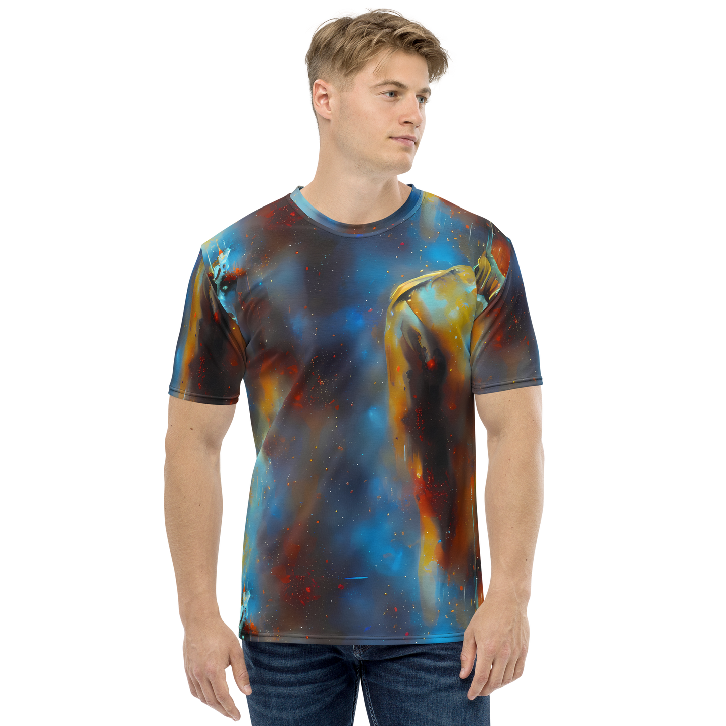 Men's Crew Neck T-Shirt - Chromatique Veil