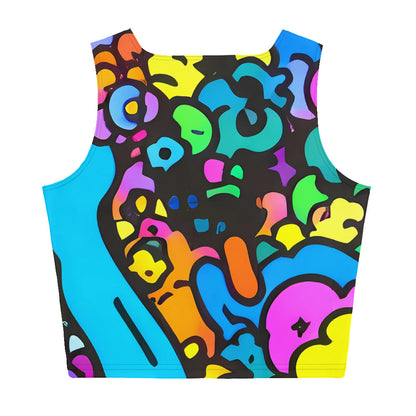 Crop Top - Kaleidoscope Garden