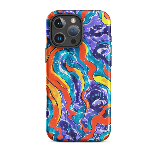 Tough Case for iPhone® - Galactic Waves