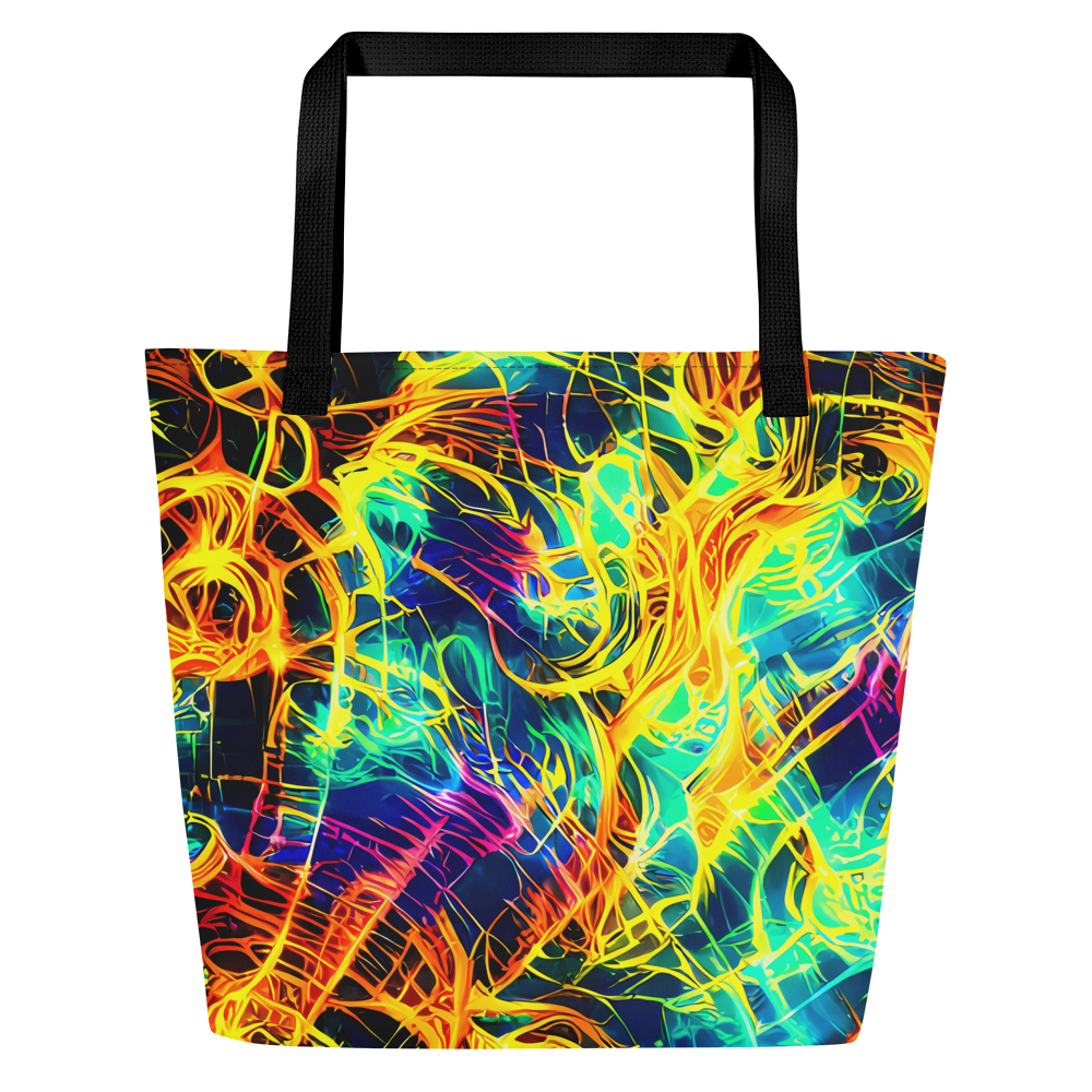 Large Tote Bag w/ Pocket - Kapp's Kaleidoscope