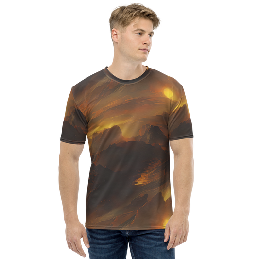 Men's Crew Neck T-Shirt - Sunset Shores