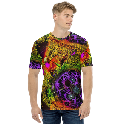 Men's Crew Neck T-Shirt - Neon Glyphworks