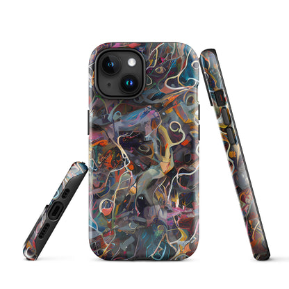 Tough Case for iPhone® - Chromatic Entanglement