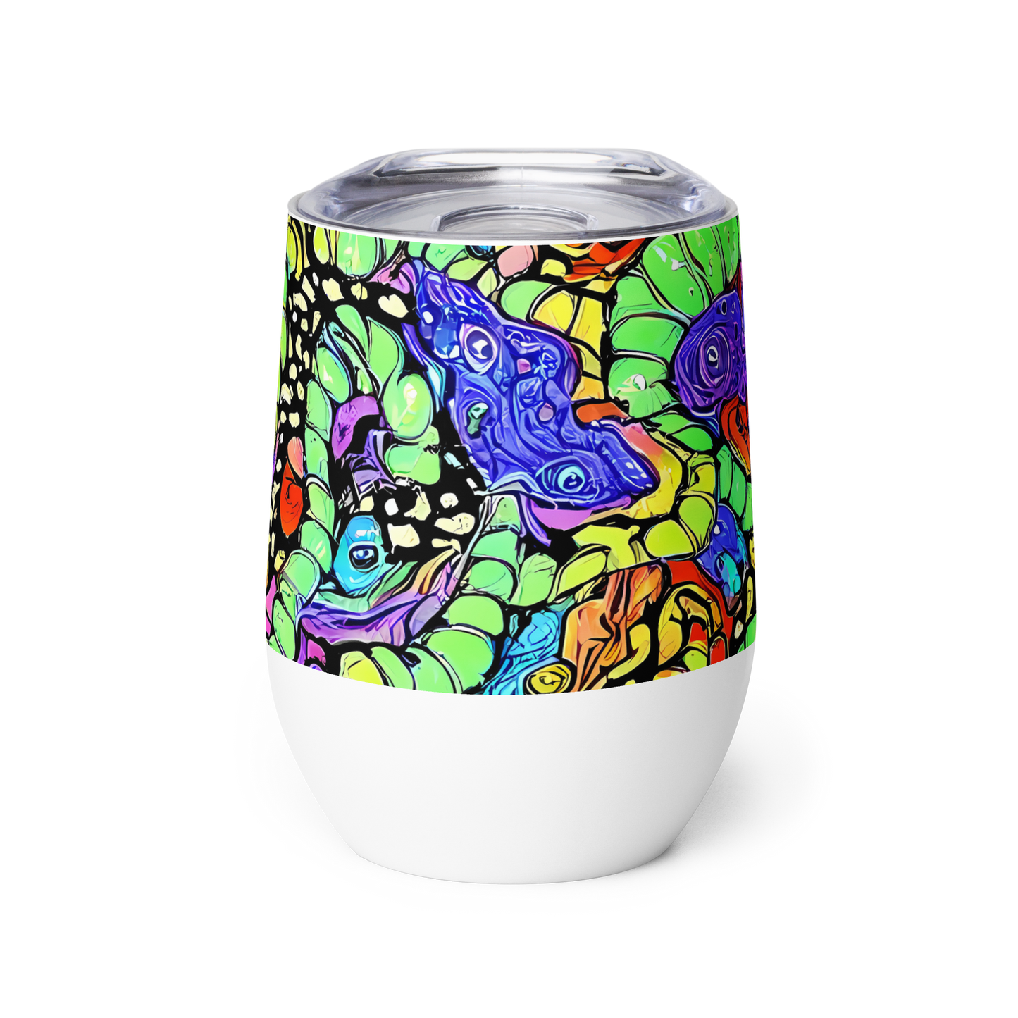 Wine Tumbler - Frostwork Fantasy