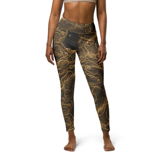 Yoga Leggings - Gilded Reverie