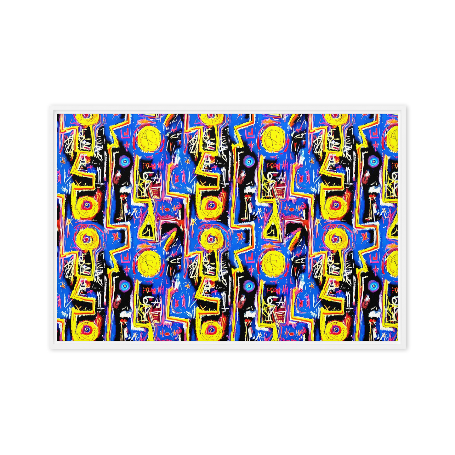 Framed Canvas - Radiant Mayhem