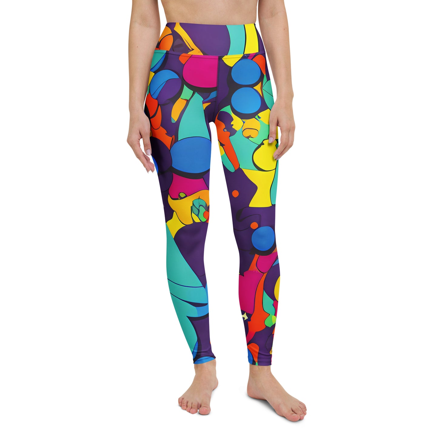 Yoga Leggings - Psychedelic Harmony