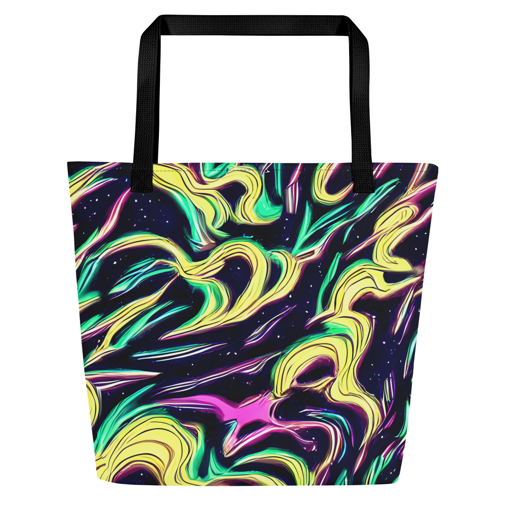 Large Tote Bag w/ Pocket - Casson's Whirl