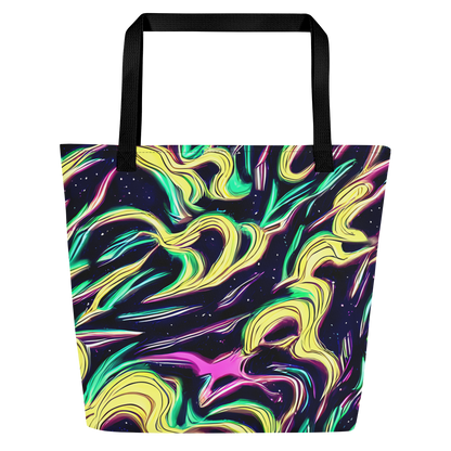 Large Tote Bag w/ Pocket - Casson's Whirl