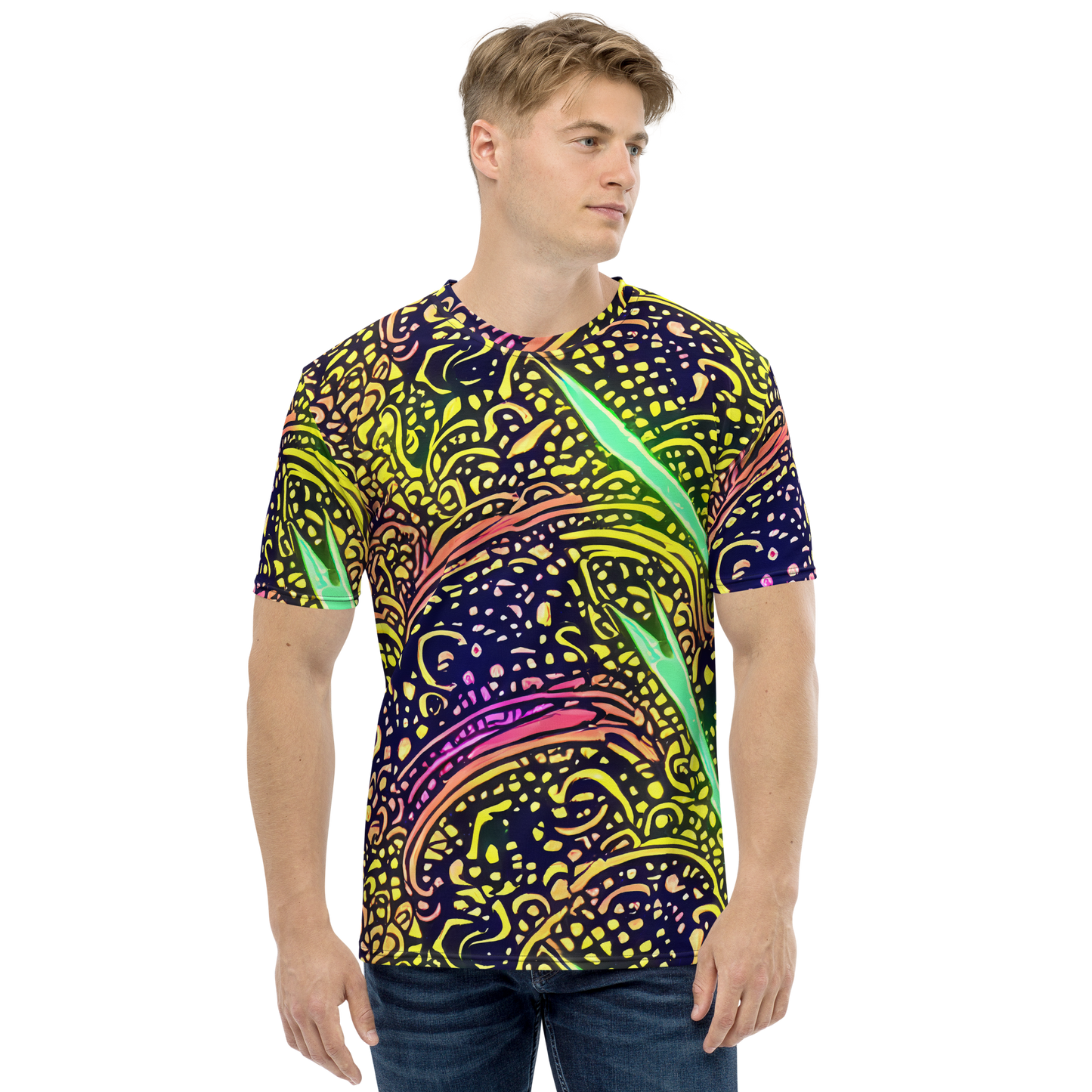 Men's Crew Neck T-Shirt - Isenbrant Illumination