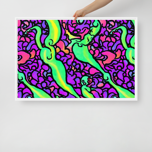 Framed Canvas - Kent's Crescendo