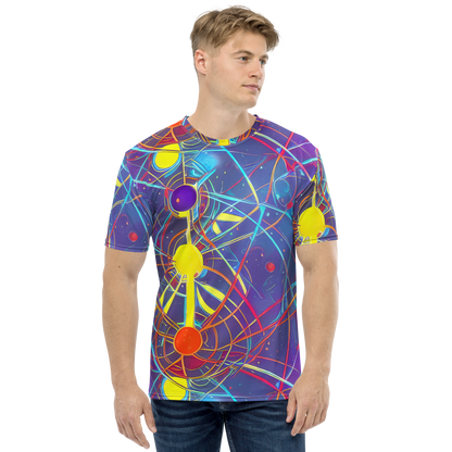 Men's Crew Neck T-Shirt - Quantum Lattice