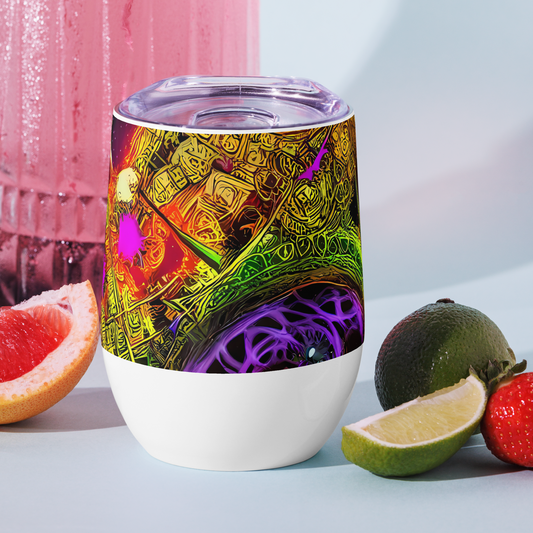 Wine Tumbler - Neon Glyphworks