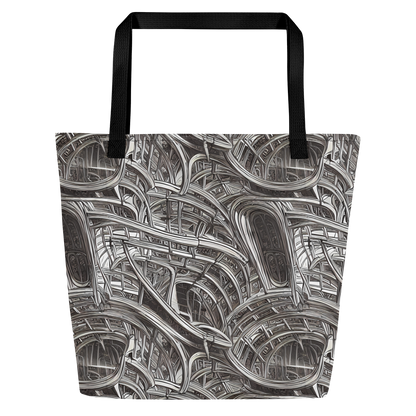 Large Tote Bag w/ Pocket - Piranesi's Dream
