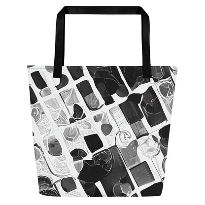 Large Tote Bag w/ Pocket - Interstellar Chic